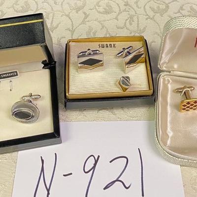 Cuff Links and Tie Pins