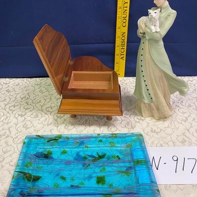 Piano jewelry box, Tray and Home Interior