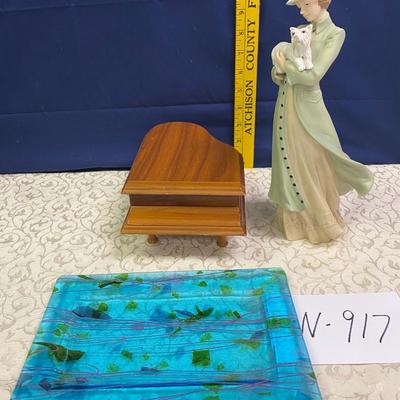 Piano jewelry box, Tray and Home Interior