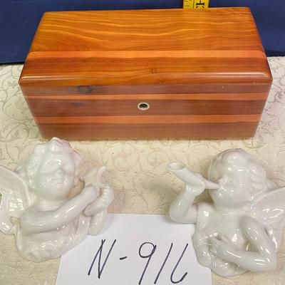 Lane Cedar Box and Angels