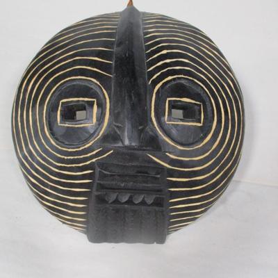 Baluba Tribe Hand Carved Wooden Tribal Mask