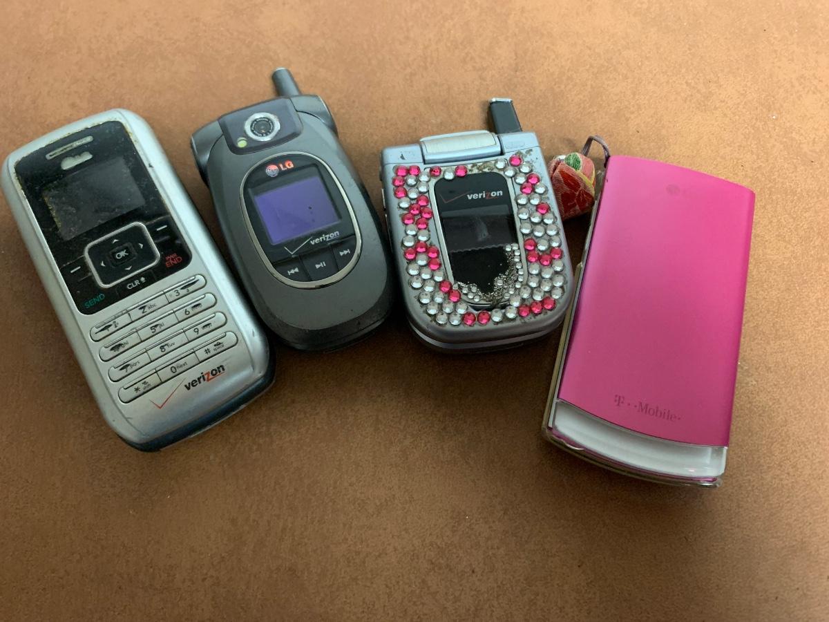 OLD CELL PHONES