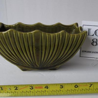 Vintage Green McCoy Planter, #667