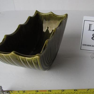 Vintage Green McCoy Planter, #667