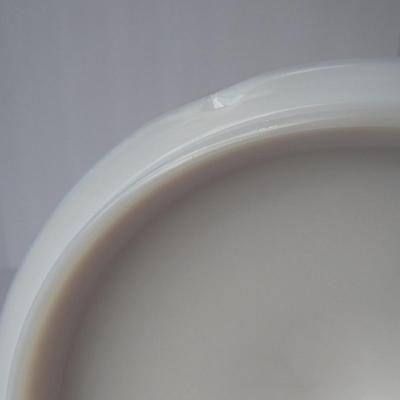 Westmoreland English Hobnail White Milk Glass Covered Candy Dish