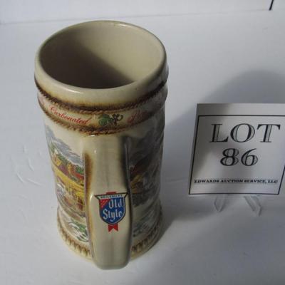 Old Style Limited Edition Beer Mug, Gerz, West Germany For Heileman Beer Co, 1988