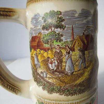 Old Style Limited Edition Beer Mug, Gerz, West Germany For Heileman Beer Co, 1988