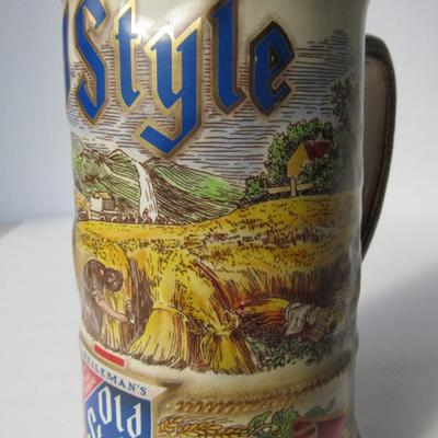 Old Style Limited Edition Beer Mug, Gerz, West Germany For Heileman Beer Co, 1988