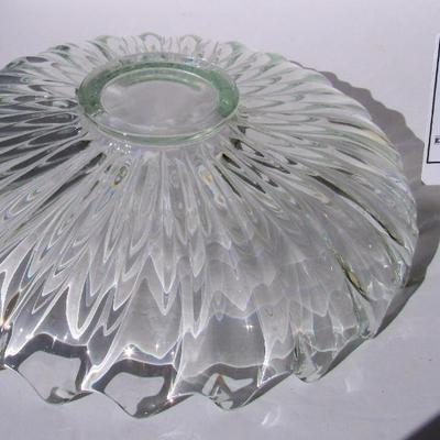 Very Large Clear Glass Serving Bowl, Perfect Serving Tray For the Holidays!