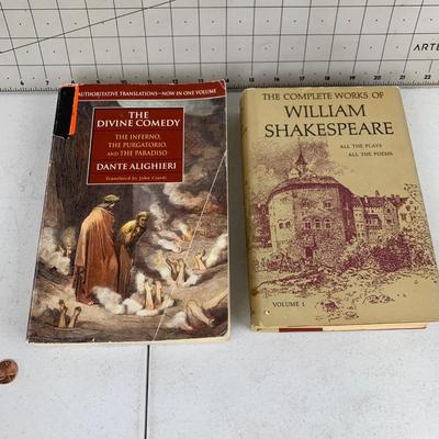 #7 The Divine Comedy, And The Complete Works Of William Shakespeare
