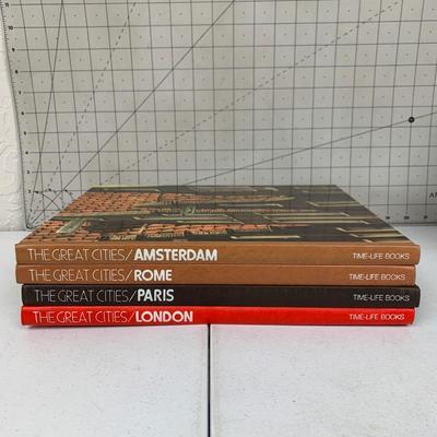 #10 Time Life Books The Great Cities: Amsterdam, Rome, Paris & London
