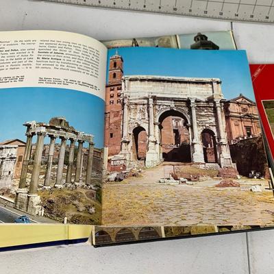 #18 Travel Books of Rome, Jerusalem, New York and The Loire Castle