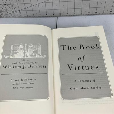 #86 The Book of Virtues A Treasury of Great Moral Stories- William J. Bennett