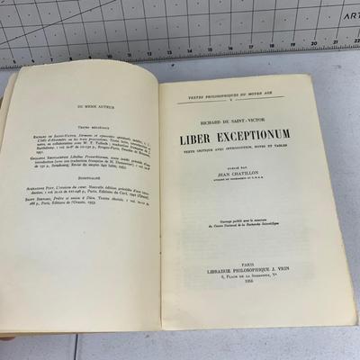 #107 Jean Chatillon Liber Exceptionum- Paperback