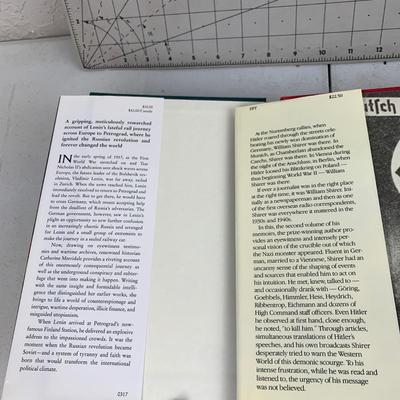 #131 Lenin on The Train & The Nightmare Years- Hardback Books