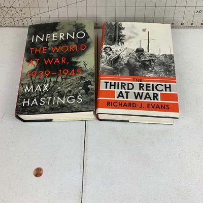 #136 Inferno & The Third Reich At War- Hardback Books