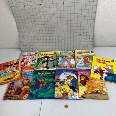 #161 Disney Picture Books; Hercules To Button Soup