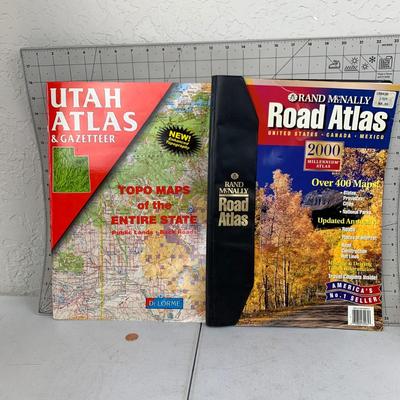 #205 Utah Atlas & USA-Mexico-Canada Atlas