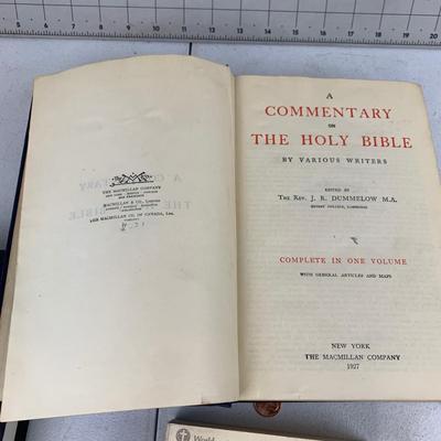 #212 The Lost Books of The Bible & Eden, Reincarnation & The One Volume Bible Commentary