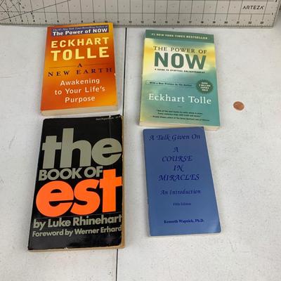#229 Eckhart Tolle, The Book of est & A Talk on A Course In Miracles
