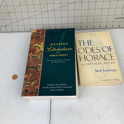 #238 The Odes of Horace & Western Literature in A World Context