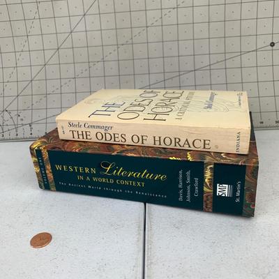 #238 The Odes of Horace & Western Literature in A World Context