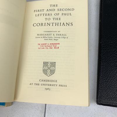 #251 The Cambridge Bible Commentary & Bible