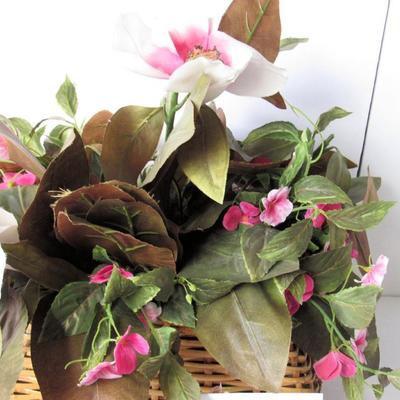 Pretty Decorative Florals in Basket