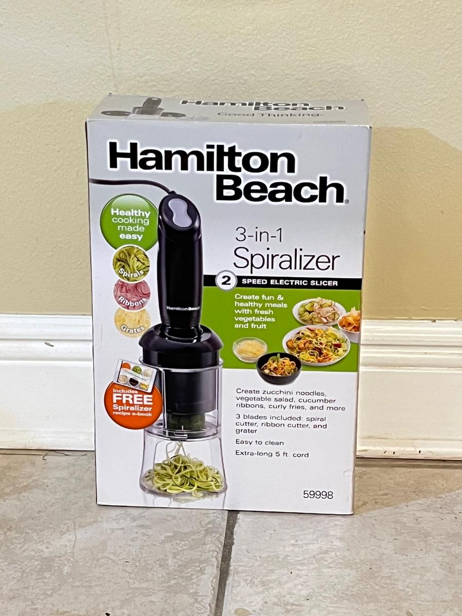 HAMILTON BEACH 3in1 Spiralizer