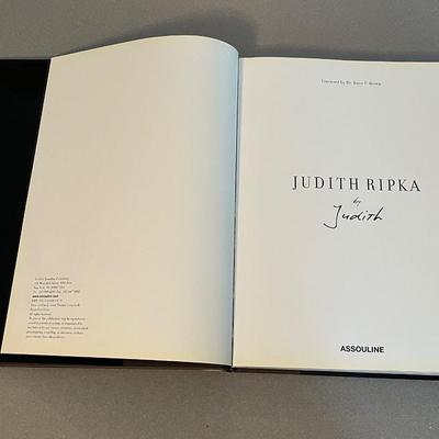 LOT 205: Judith Ripka Autographed Jewelry Coffee Table Book