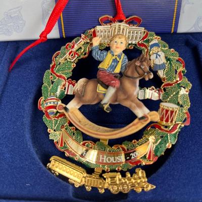The White House Historical association Christmas Ornament 2003