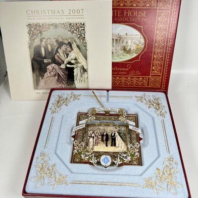 The White House Historical association Christmas Ornament 2007