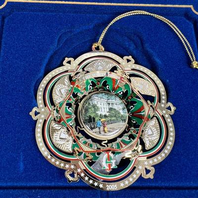 The White House Historical association Christmas Ornament 2004
