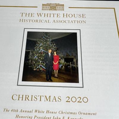 The White House Historical association Christmas Ornament 2020
