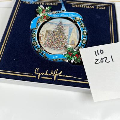The White House Historical association Christmas Ornament 2021