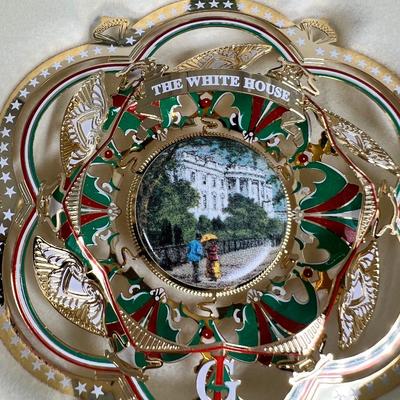 The White House Historical association Christmas Ornament 2005