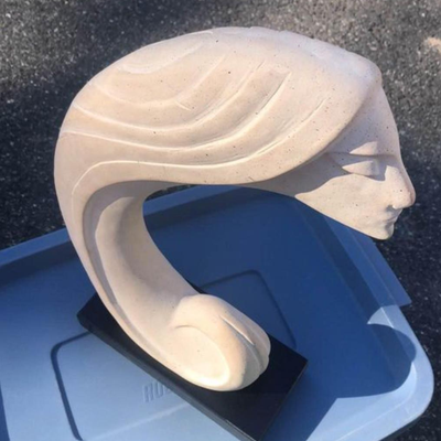 David Fisher Ceramic Female Sculpture