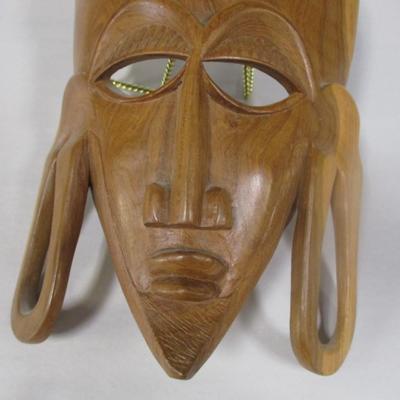 Hand Carved Wooden Tribal Mask