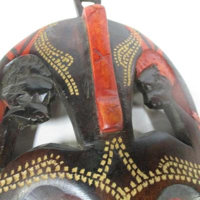 Hand Carved Wooden Tribal Masks
