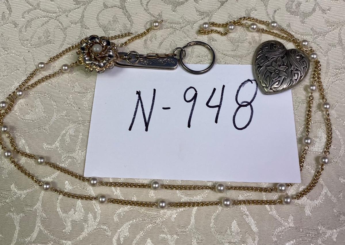Key Finder, Button Cover and Necklace needs clasp