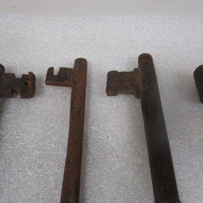 Vintage Iron Skeleton Keys