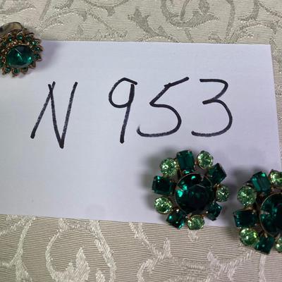 Ring And Clip On Earrings