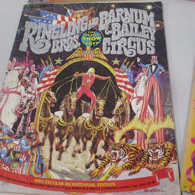 Ringling Bros. & Barnum & Bailey Circus Programs