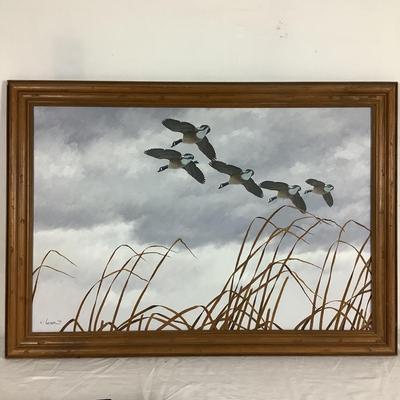 6115 Original Signed Greg Caron '78 Waterfowl Artist