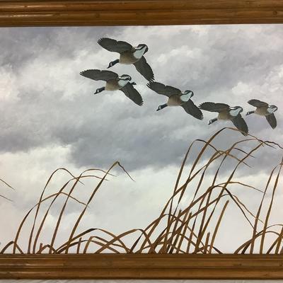 6115 Original Signed Greg Caron '78 Waterfowl Artist