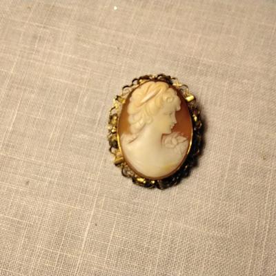 Gorgeous Cameo Pendant/Brooch