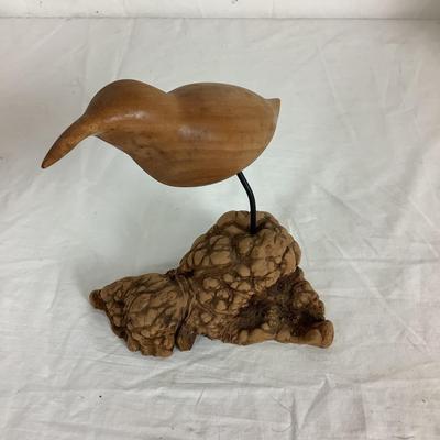 Lot. 6120 Carved Birds by Earl M. Brinton