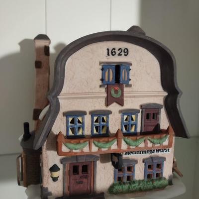 Dept. 56 Metterniche Wurst/Sausage Shop Lighted Shop ; Item# 56190