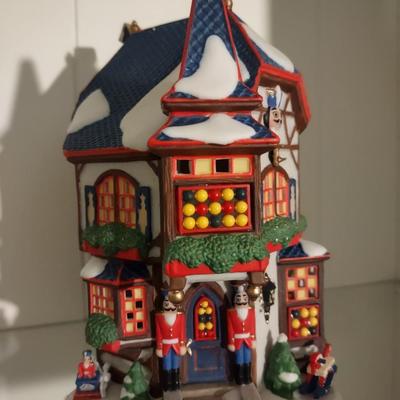 Dept. 56 "Nusssknacker Werkstatt"" Nutcracker Workshop" 25 Yrs Limited Edition Alpine Village Series