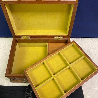 Jewelry Box and 3 Belts